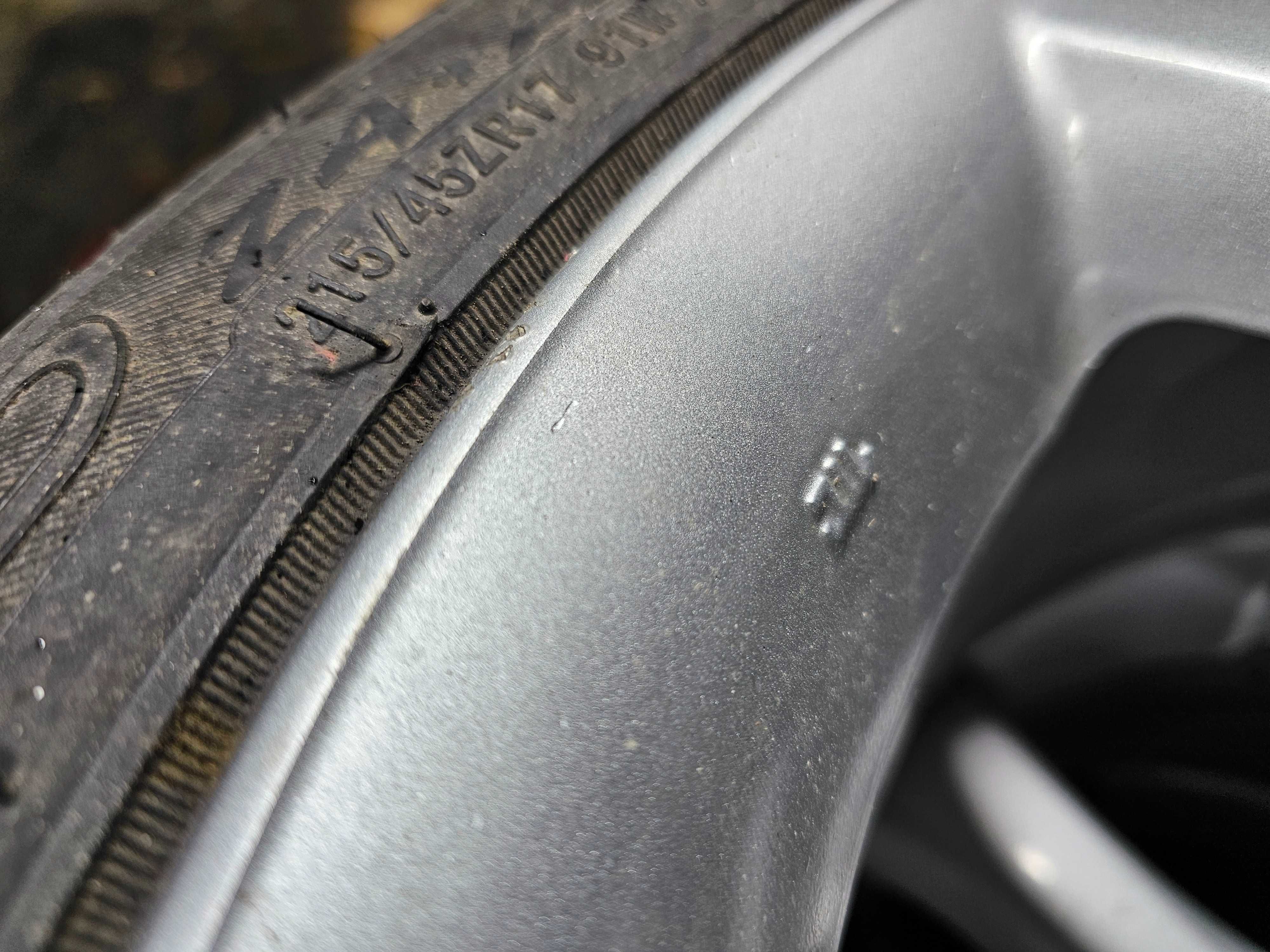 215-45-R17 TOYOTA Комплект дисков с резиной!
