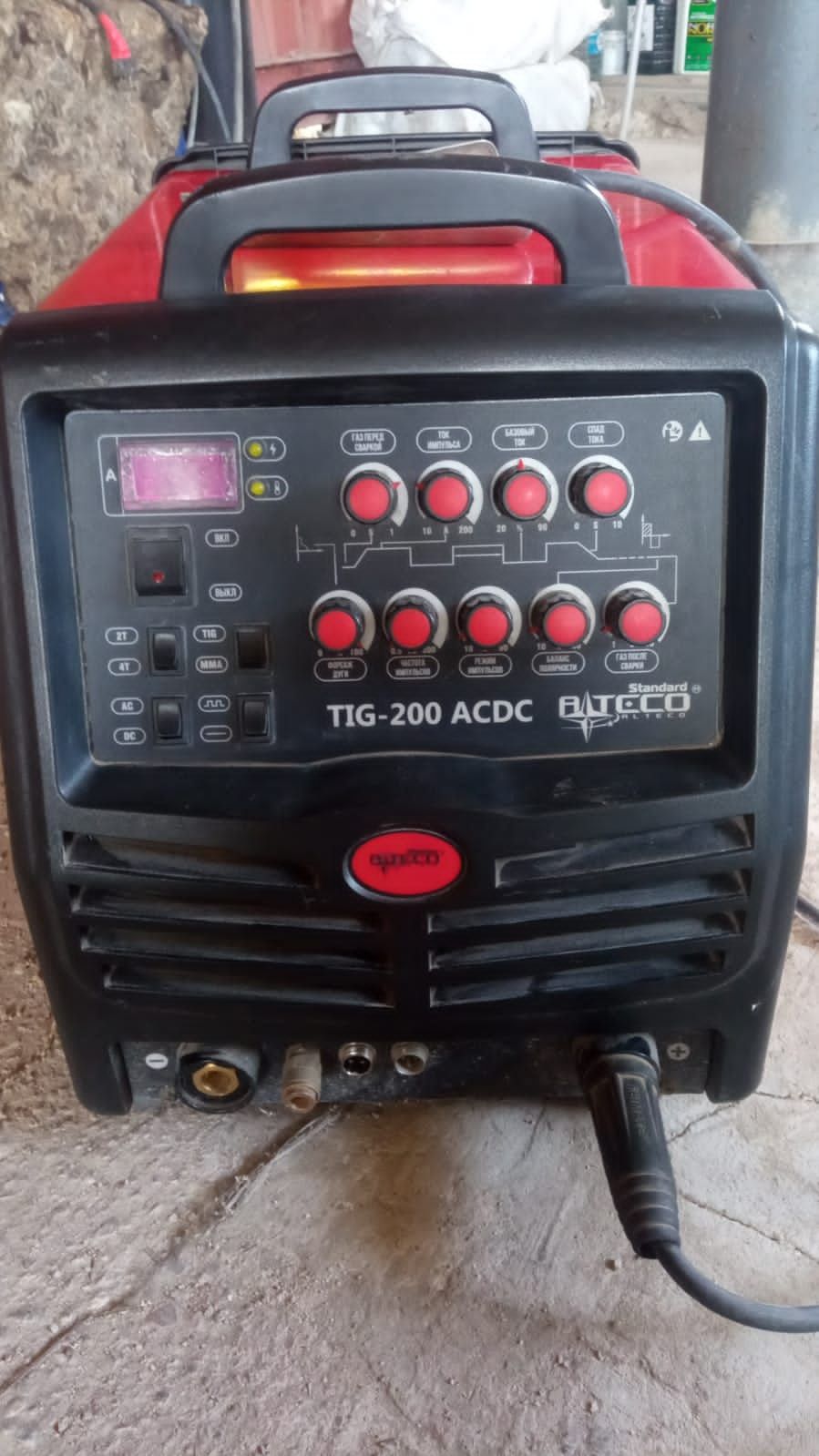 Аргон аппарат, TIG 200 ACDC, ALTECO