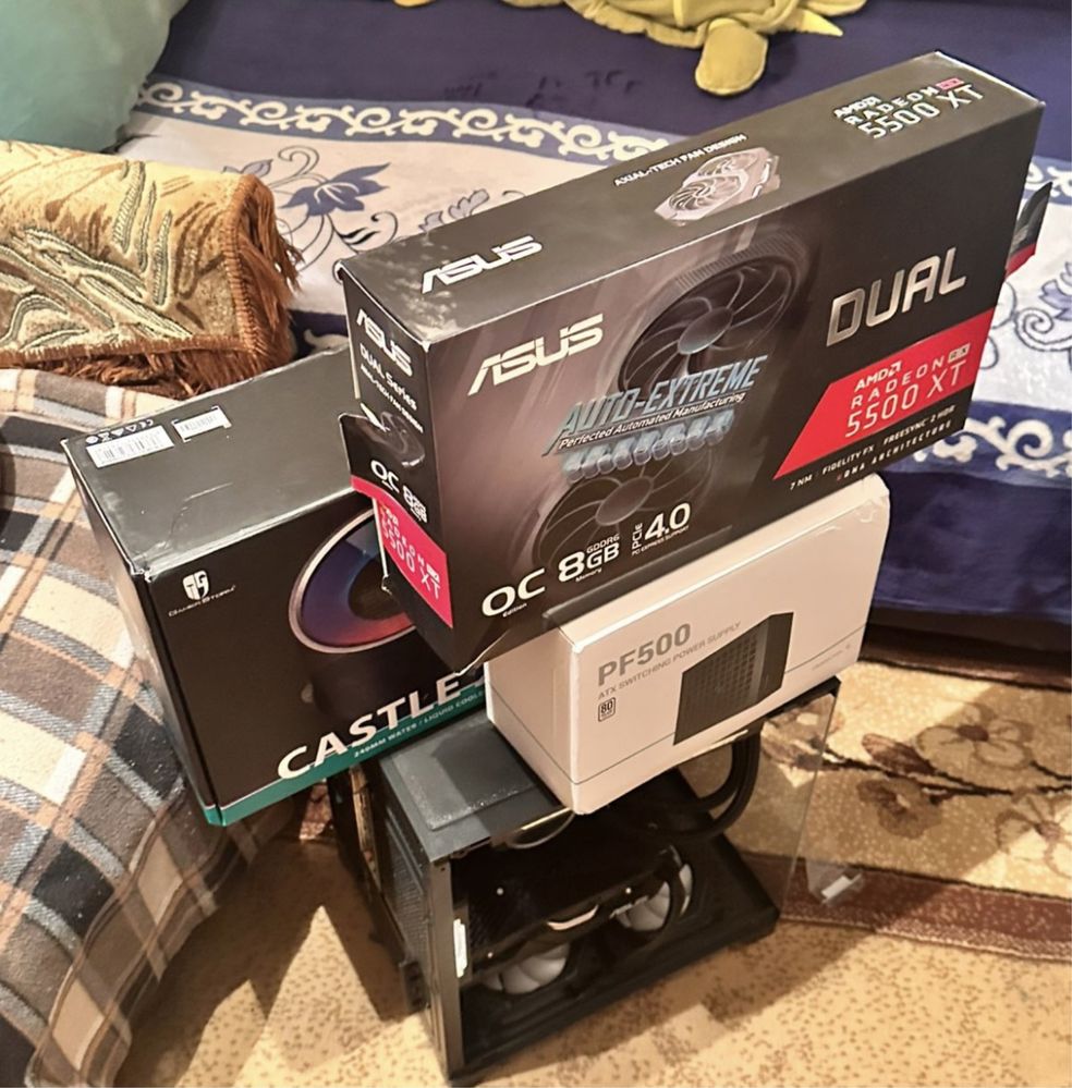 Игровой компьютер AMD Ryzen 5 5500/RX 5500 8gb/ОЗУ 32 Gb