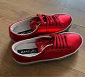 Кеды Marc Jacobs (металлические красные)