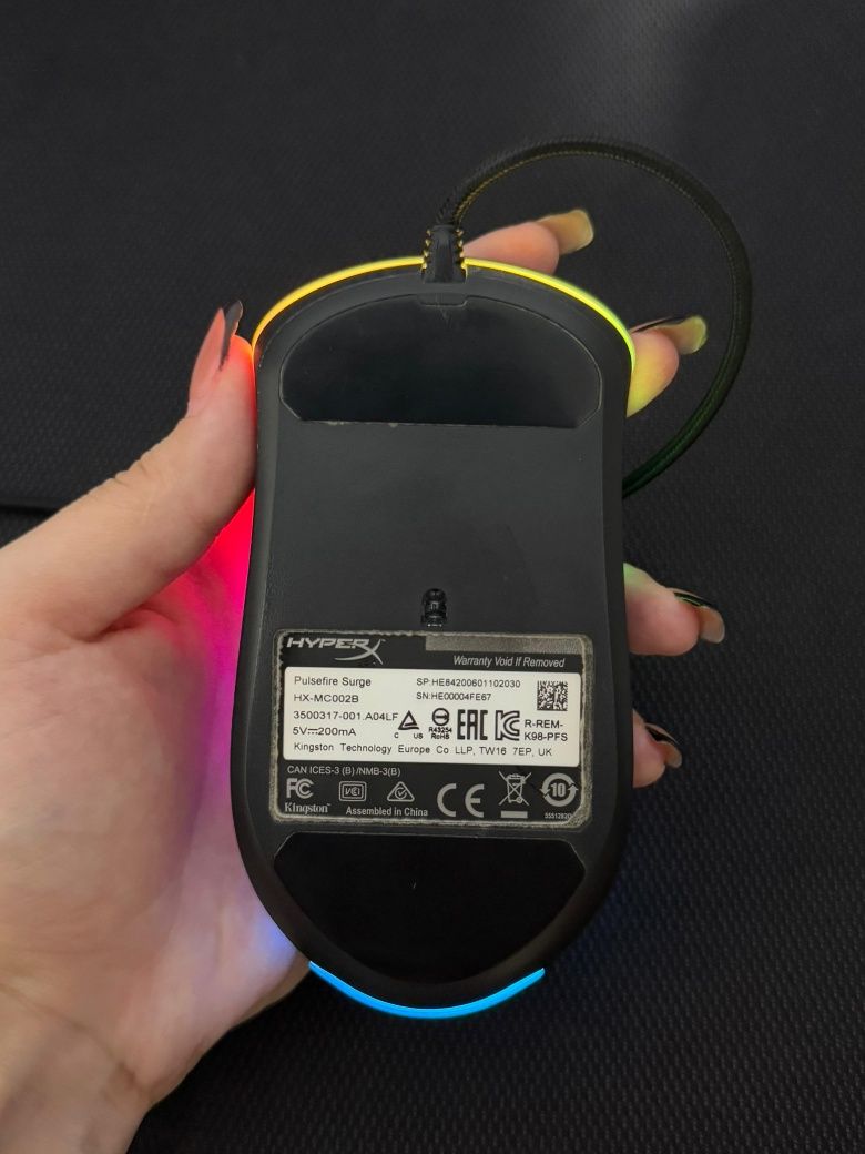 Игровая мышь Hyperx pulsefire surge RGB