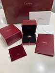 Кольцо Cartier Love ring из розового золота 100% Оригинал
