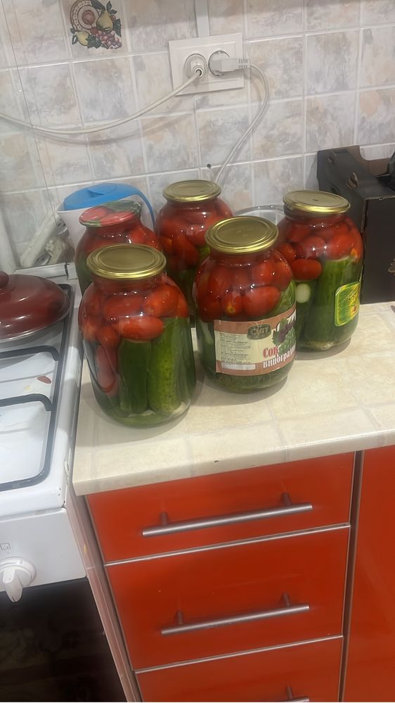 Закатка банок КОМПОТЫ, ЗАСОЛКА