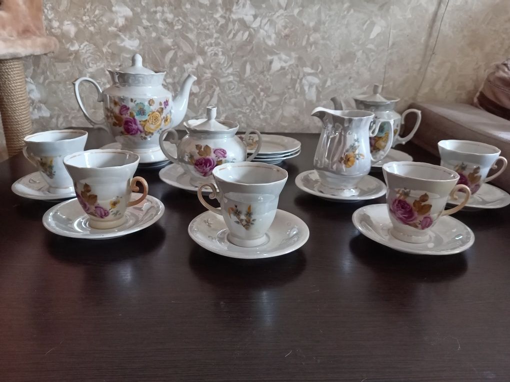 Чайный сервиз фарфор