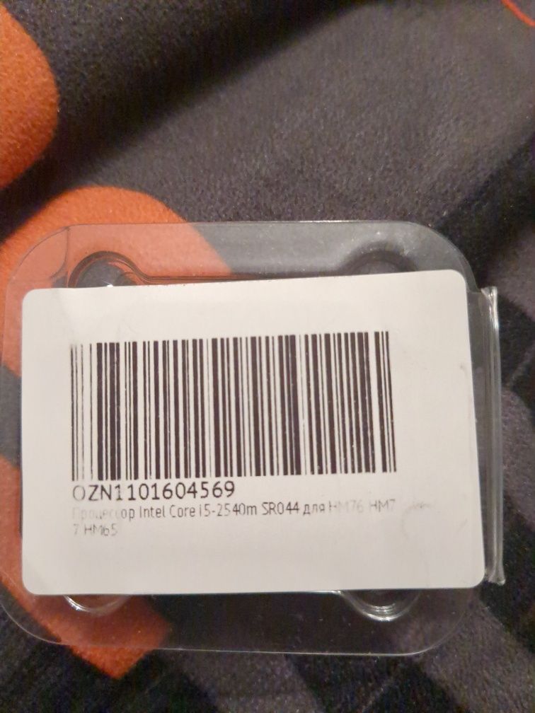 Продам процессор на ноутбук i5 2540m