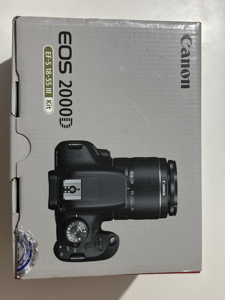 продам фотоаппарат canon eos 2000d EF-S 18-55 ||| Kit