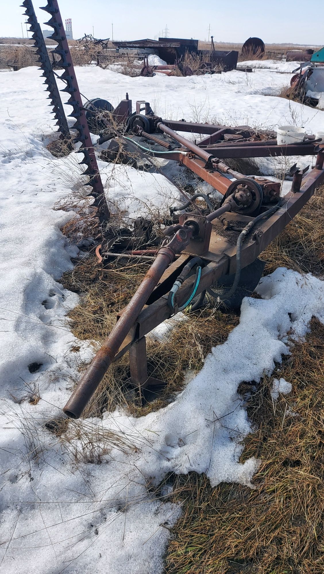 Косилка двух бруска