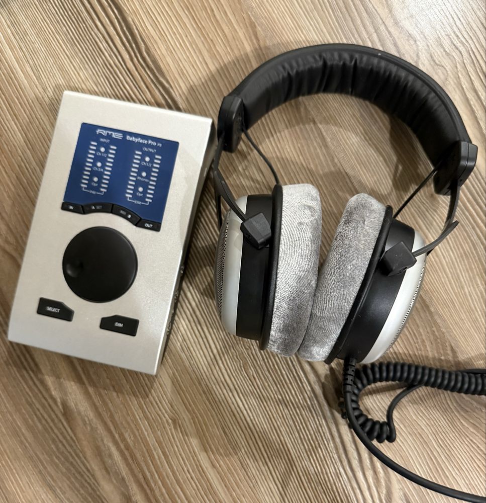 Аудиокарта RME babyface Pro FS и Наушники Beyerdynamic DT 880 PRO