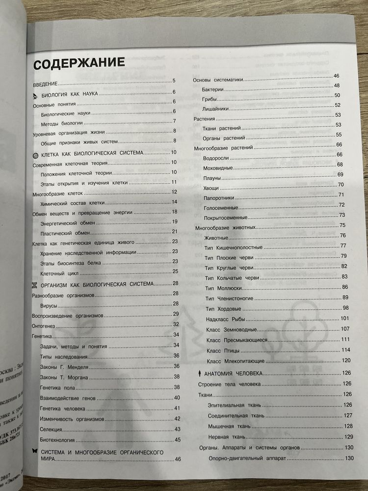 Наглядный школьный курс Биология