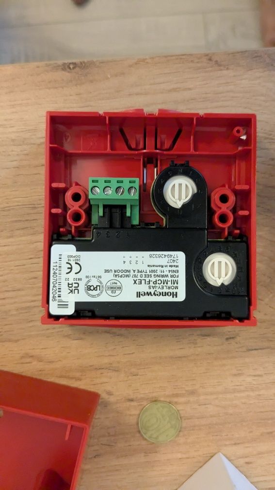 Извещатель ручной пожарный адресный Honeywell