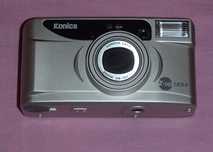 компактный пленочный фотоаппарат  KONICA качество уровня OLYMPUS