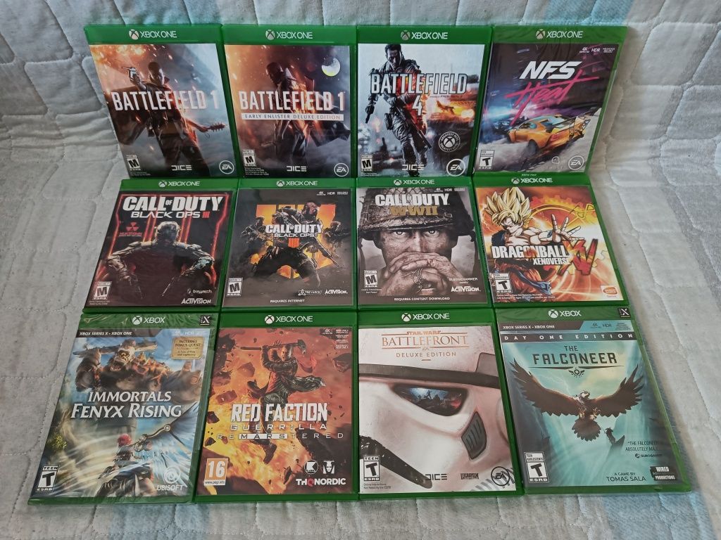 Xbox one и series x игры на дисках