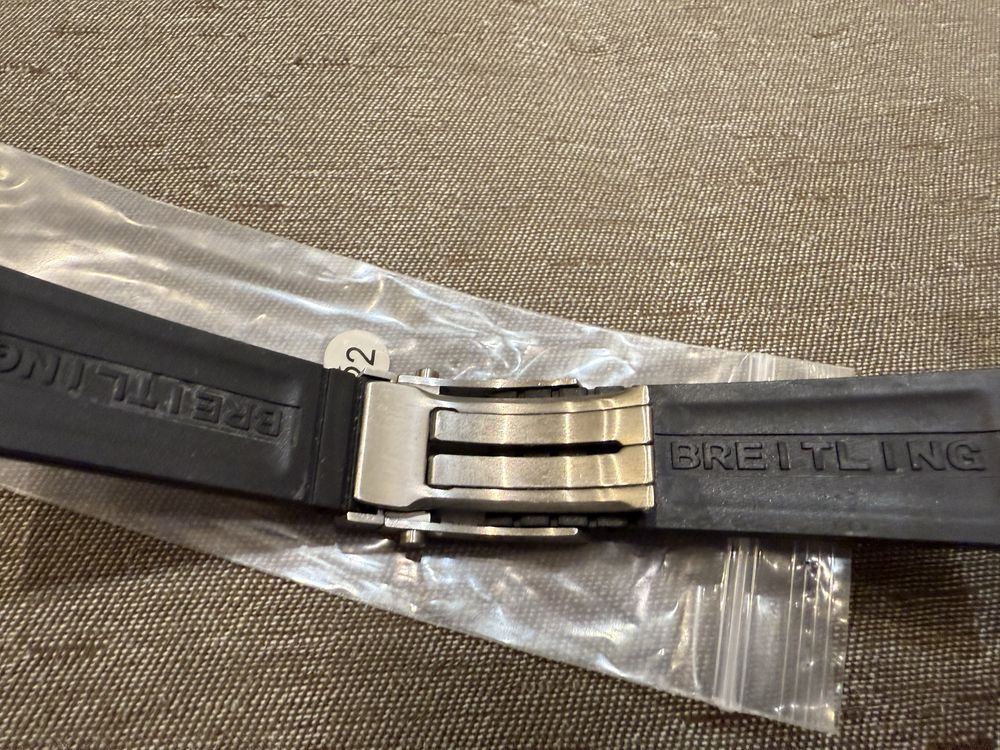 Ремень каучук Breitling 22*20мм