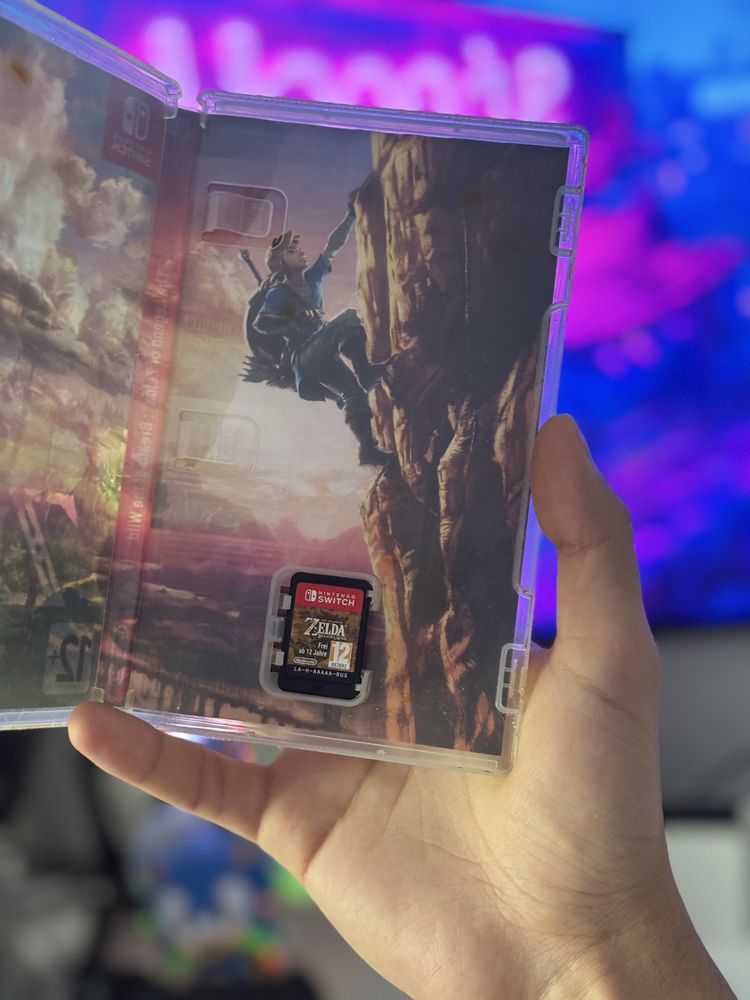 Zelda breath of the wild обменяюна Zelda tears of the kingdom nintendo