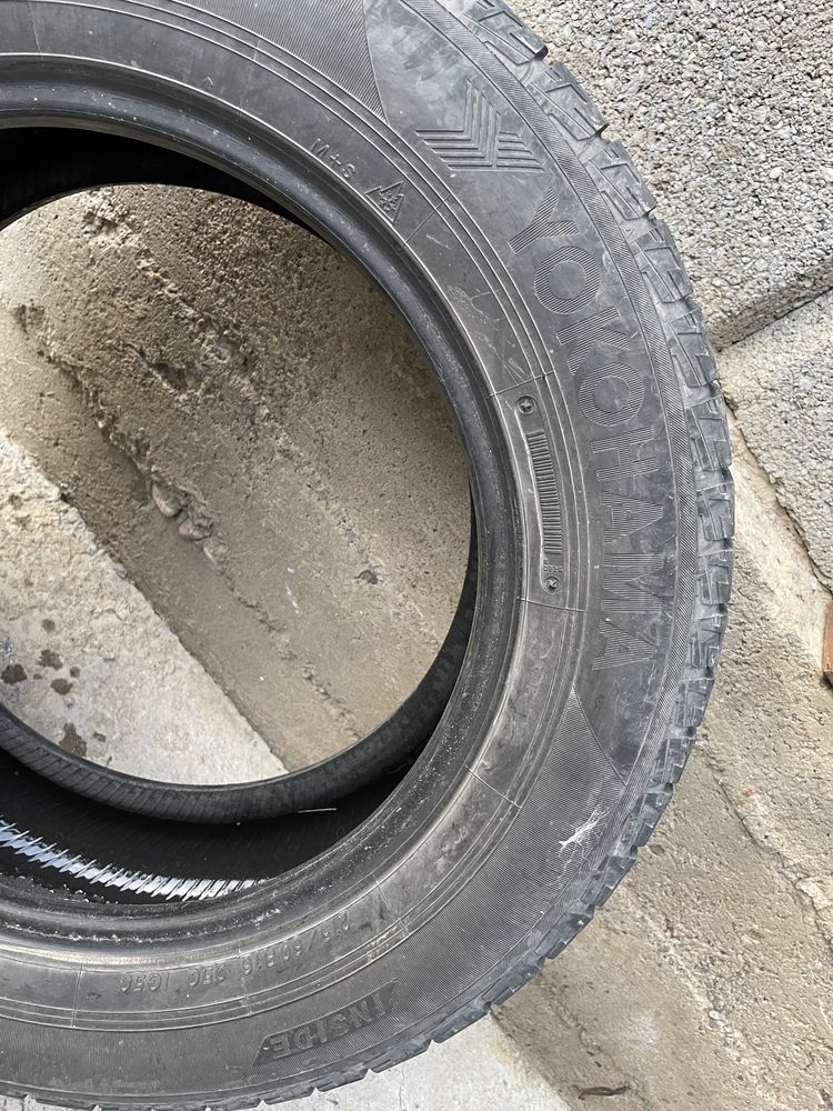 Продается 215/60/R16 зимние шины 4 шт, сост среднее