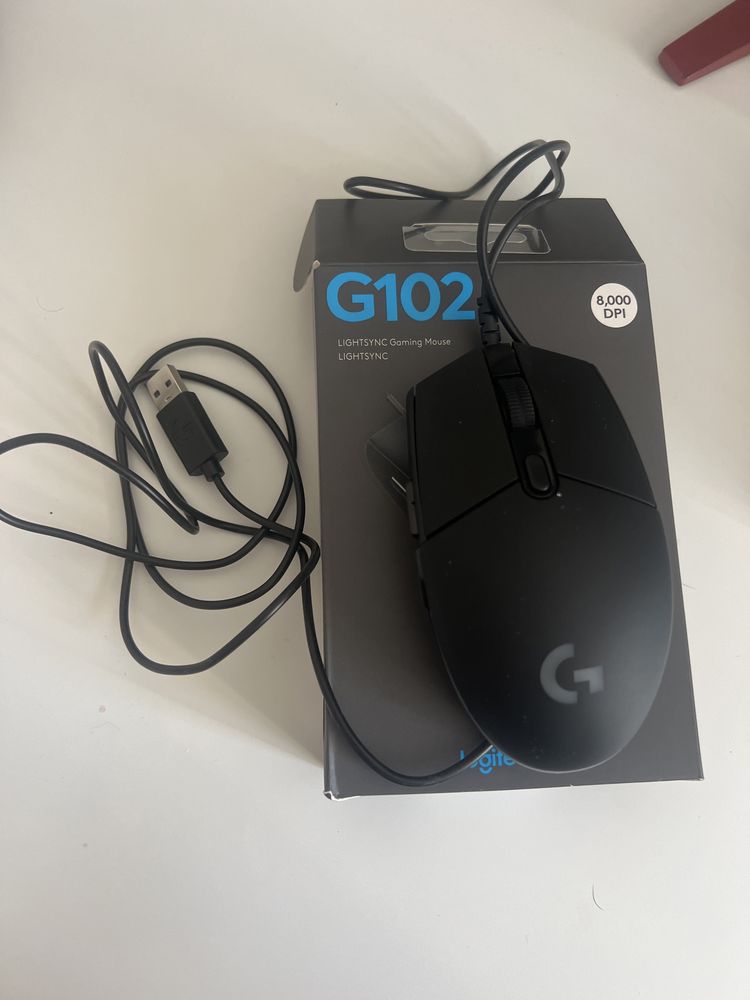 Logitech g102 компьютерная игровая мышь