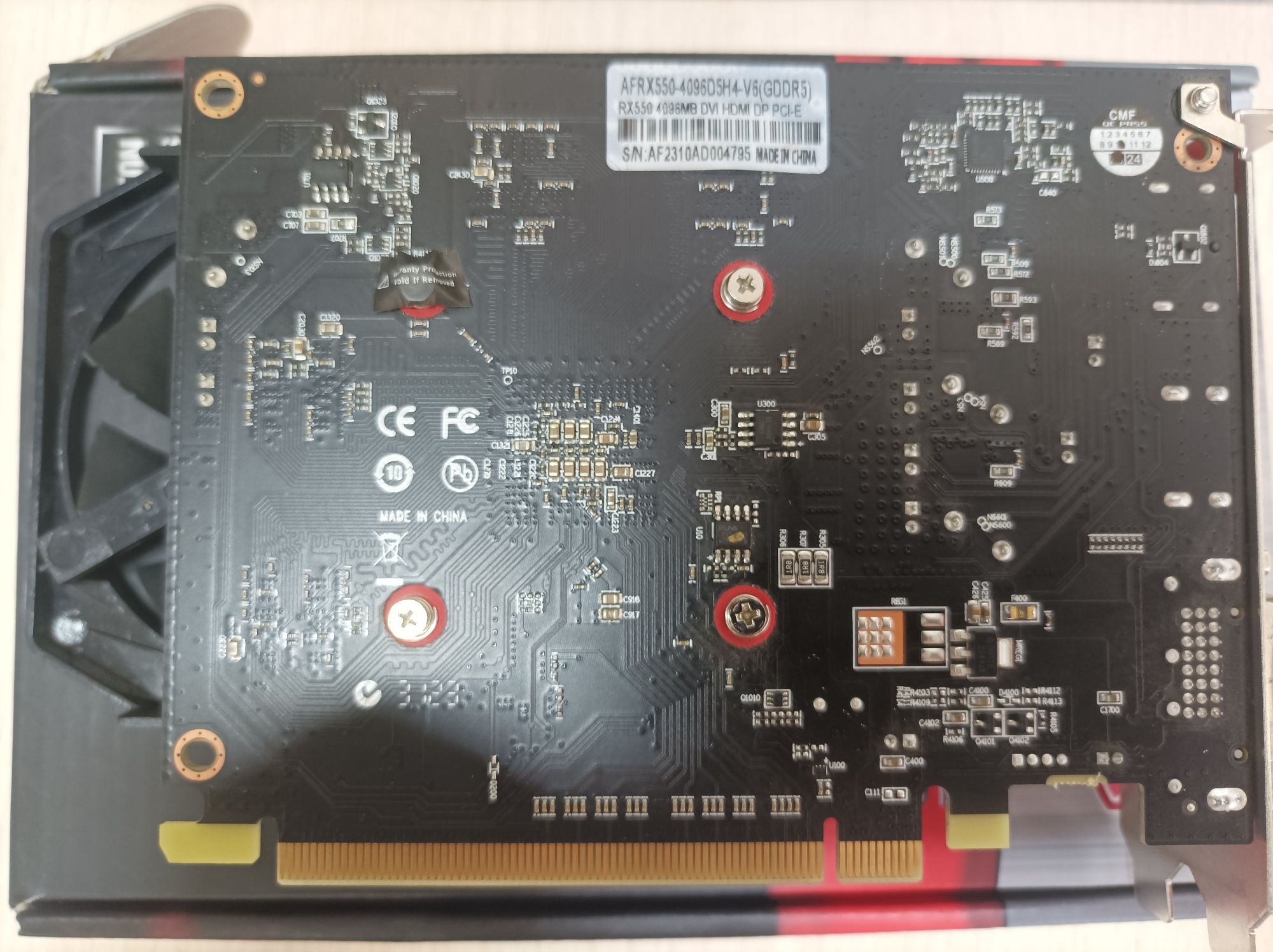 видеокарта rx550