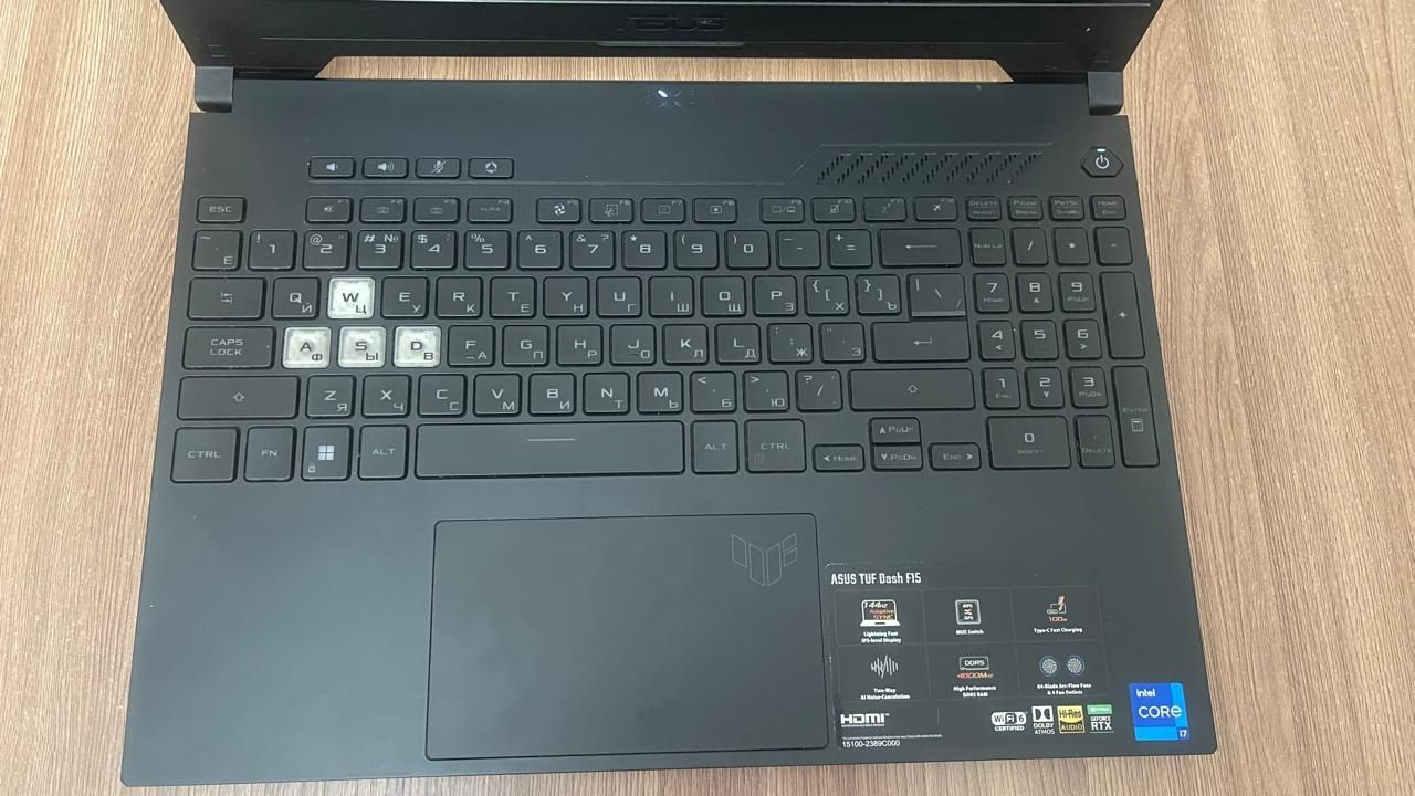 Ноутбук Asus TUF Dash F15