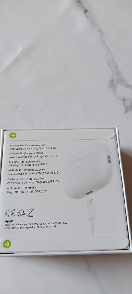 Air pods pro 2 novyi