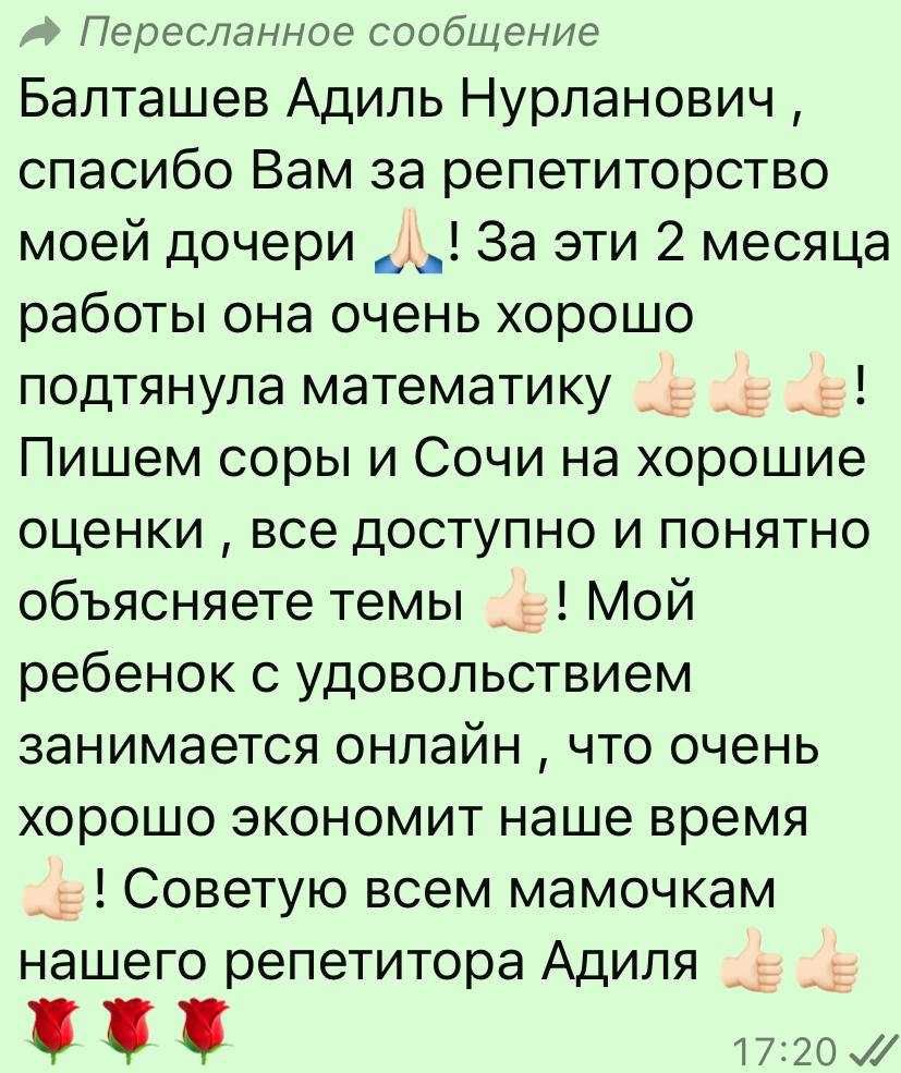 Репетитор по математике и физике (Основы программирование)
