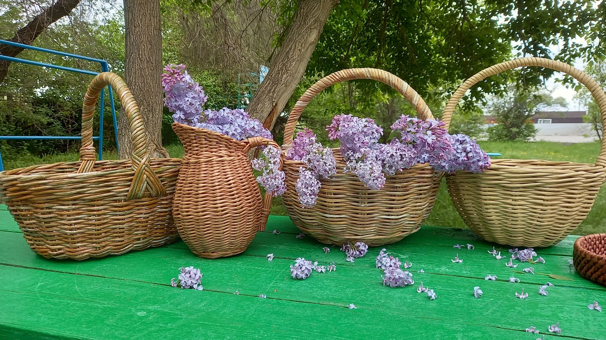 Плетеные корзины