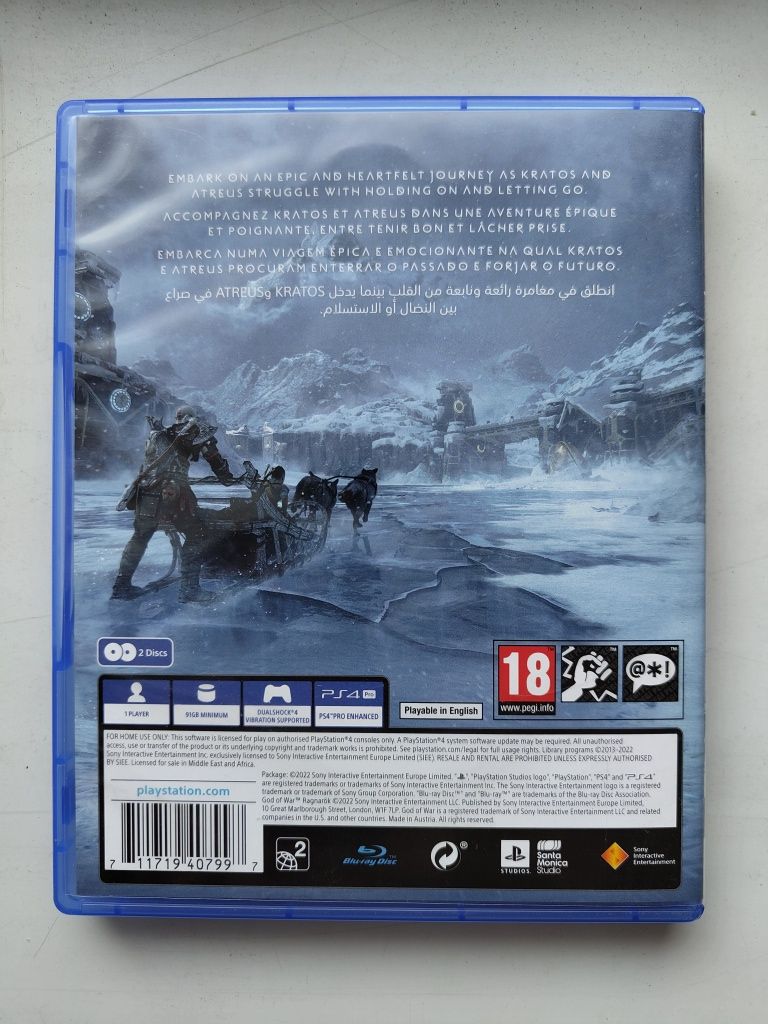 God Of War Ragnarok PS4