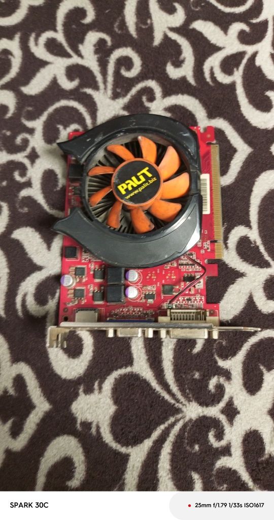 Видеокарта palit gt240