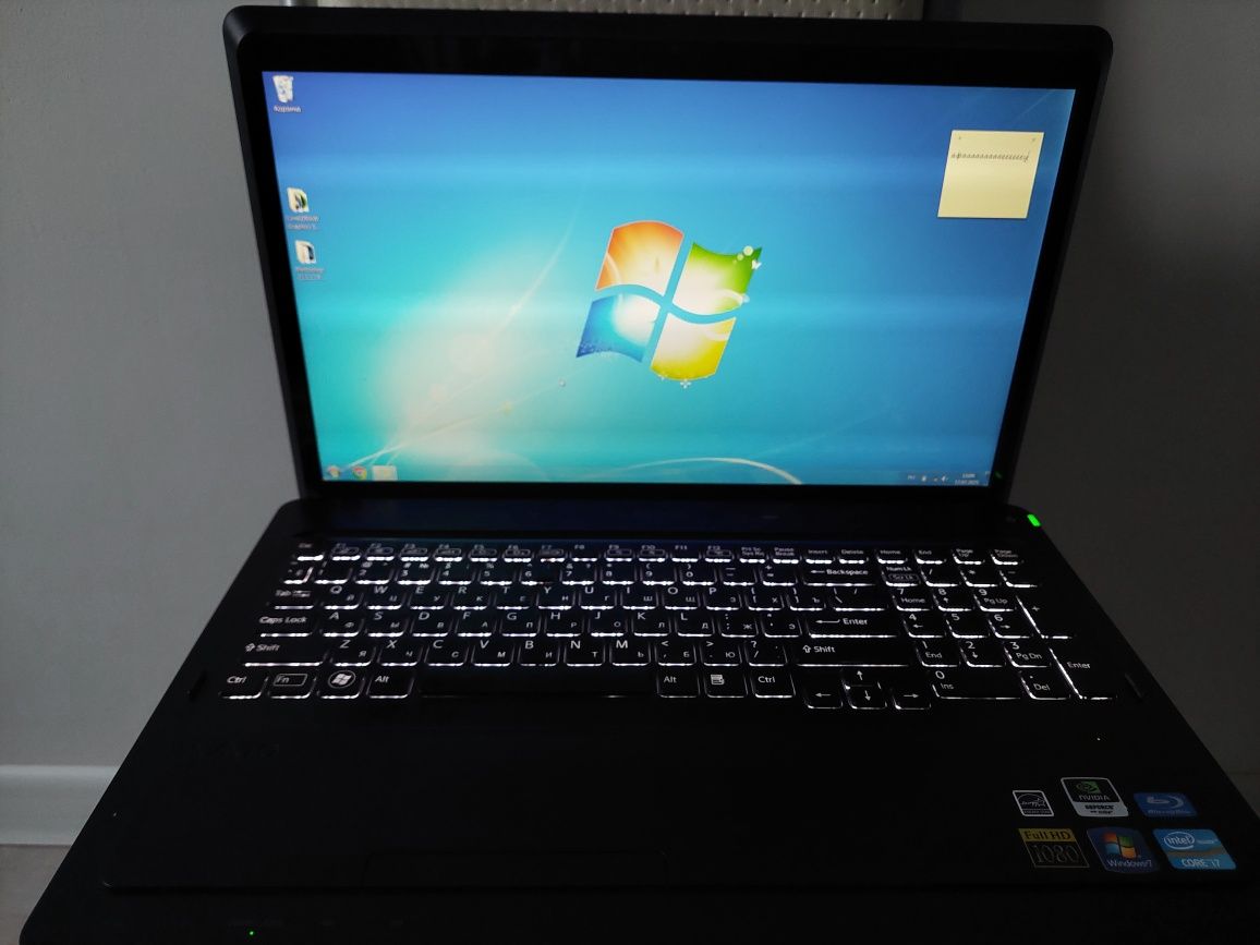 Ноутбук Sony Vaio