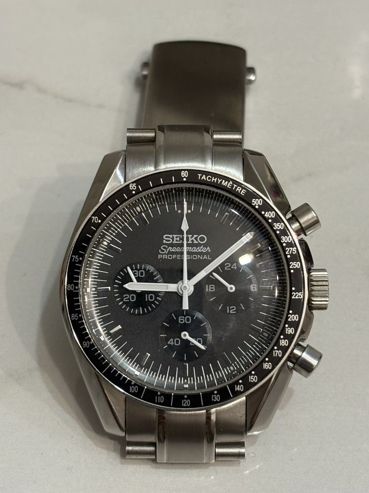Seiko mod Moonwatch
