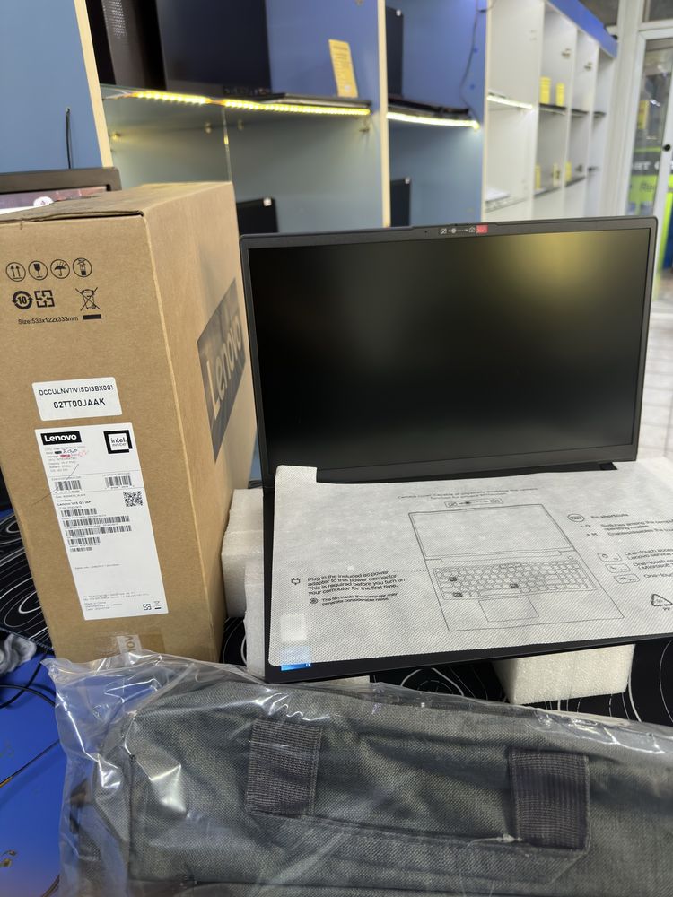 Новый Lenovo Core i3-1215U/ОЗУ-8ГБ/ССД-512ГБ сумка 1С Офис учеба дом