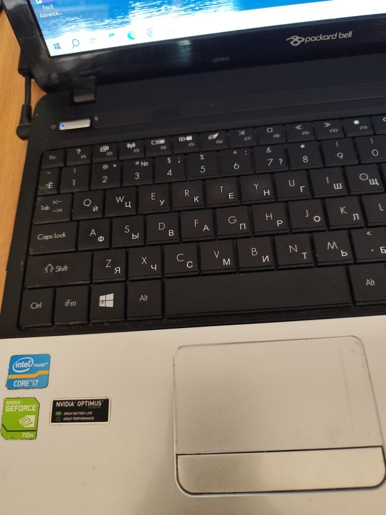 Ноутбук Packard Bell Q5WTC i7/8gb/ssd256