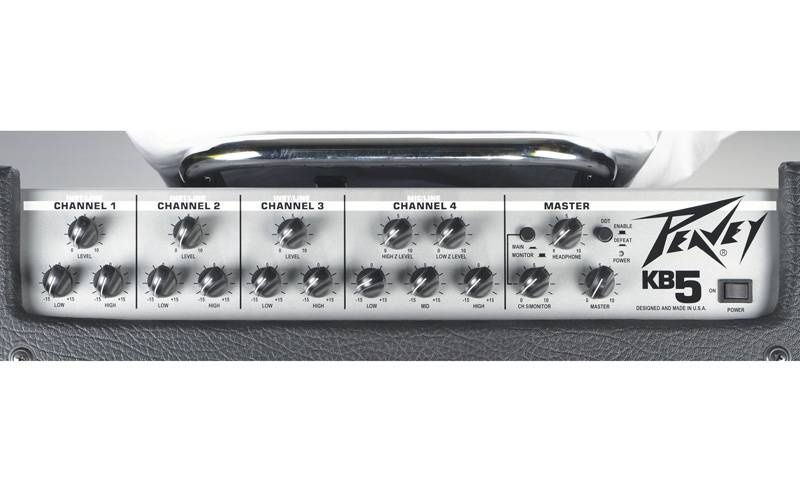 Клавишный комбоусилитель Peavey KB 5
Особенности Peavey KB 5
Мощность
