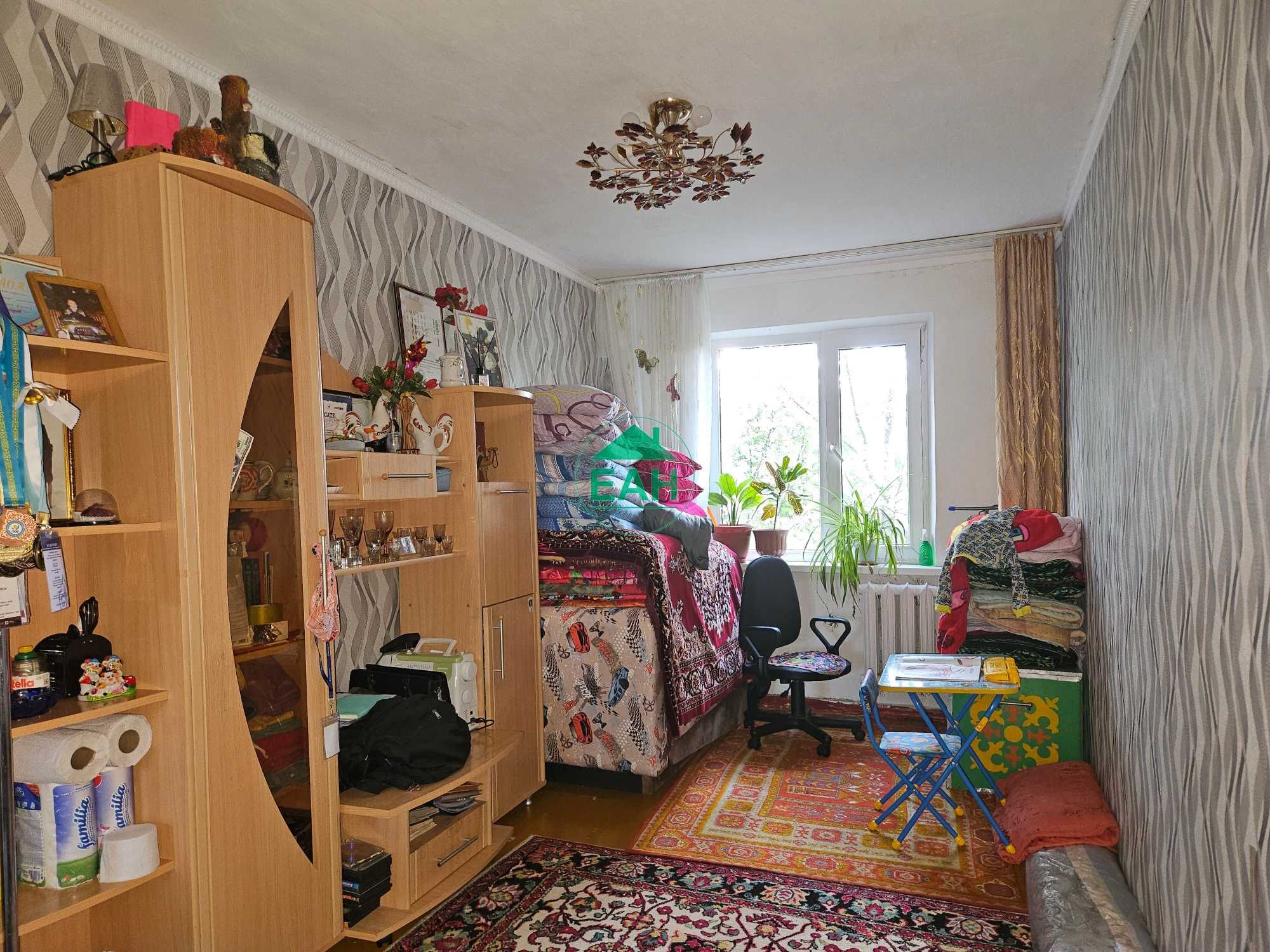 Продаётся 2х ком квартира на 3 этаже из 5, р-он рест.Асату (Зачаганск)