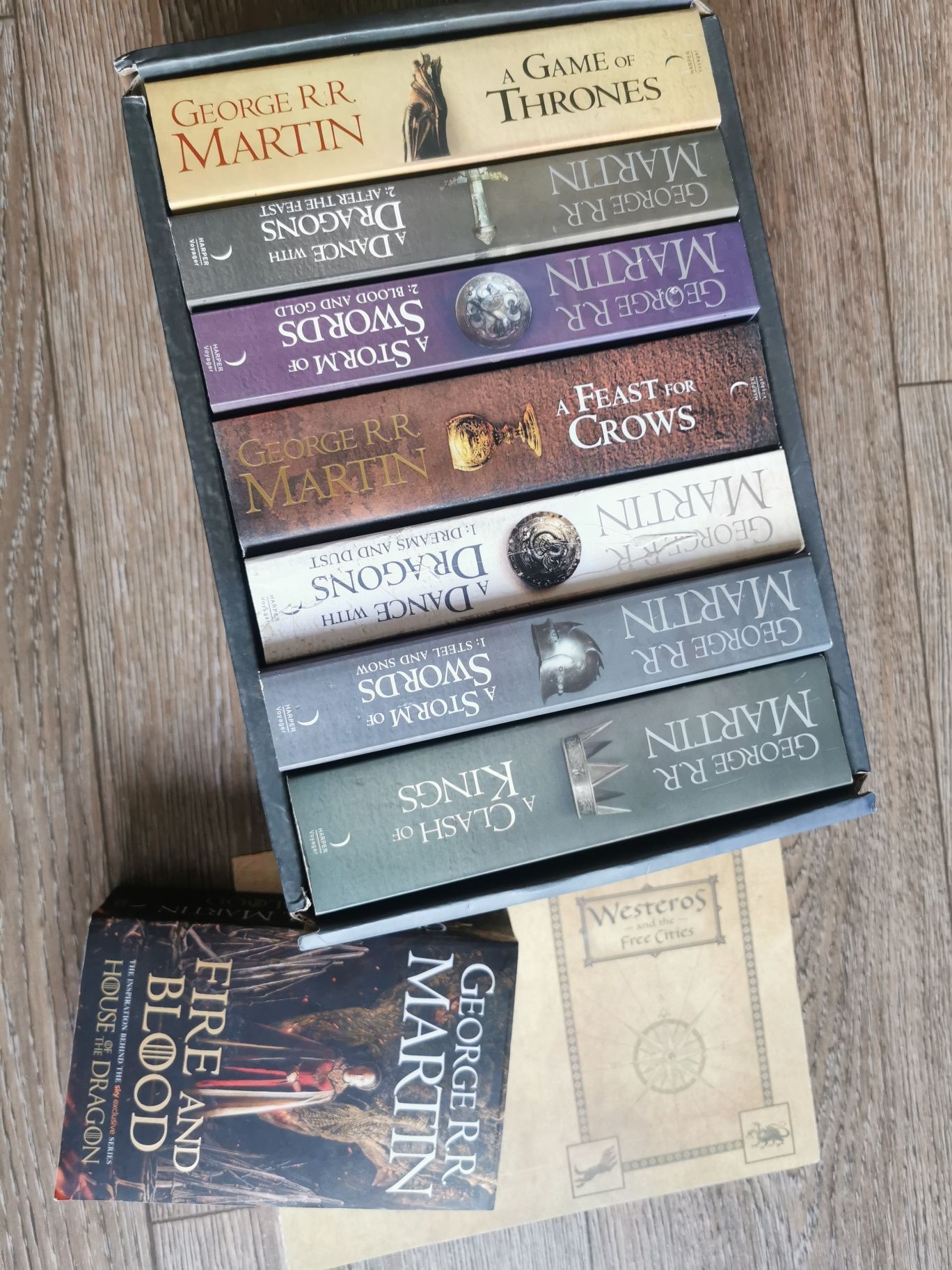 Игра Престолов, Песнь льда и пламени книги