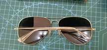 Ray Ban Large metal aviator 62 size