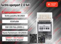 Сканер Tactrix Openport 2.0 full Chip новый гарантия, ecuflash Xentry