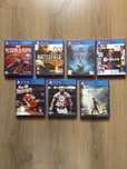 Продам комплект игр для PS4