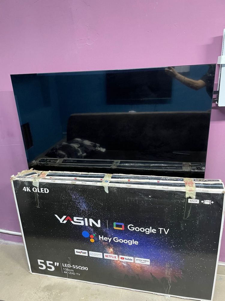 Телевизор Yasin (Ясин) 55 диагональ