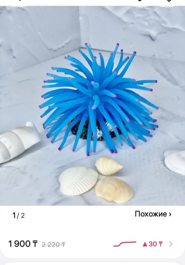 Декор для аквариума водоросли