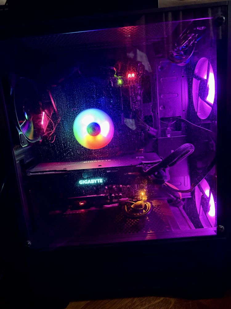 Ryzen 7 5700X RTX 2070 Мощный Игровой Компьютер ПК Системный Блок