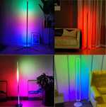 Угловая Led RGB лампа, ночник, Led торшер 140 см + Джостик.