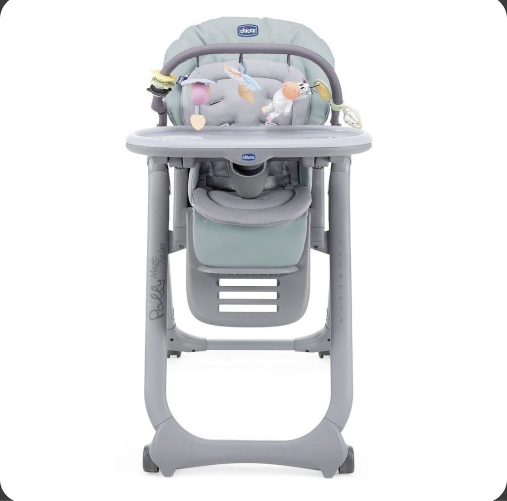 Продам стульчик для кормления Chicco Polly Magic Relax 3-в-1
