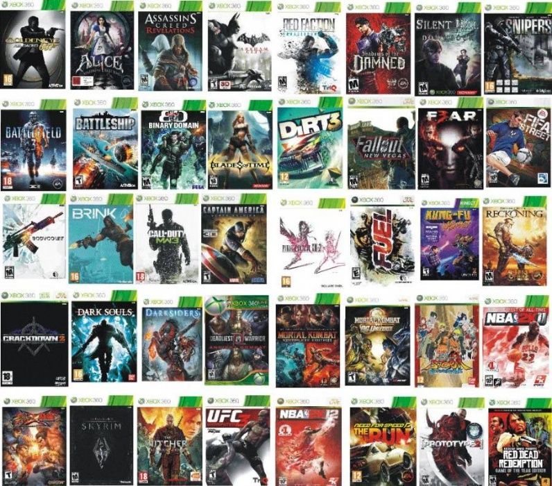 Игры XBOX 360/Sony PlayStation 2 Весь ассортимент