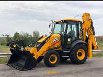 Услуги Экскаватор погрузчик JCB .Петушок.ЖСБ 3в1.Планировка септик