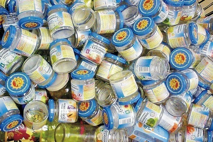 Банки от детского питания