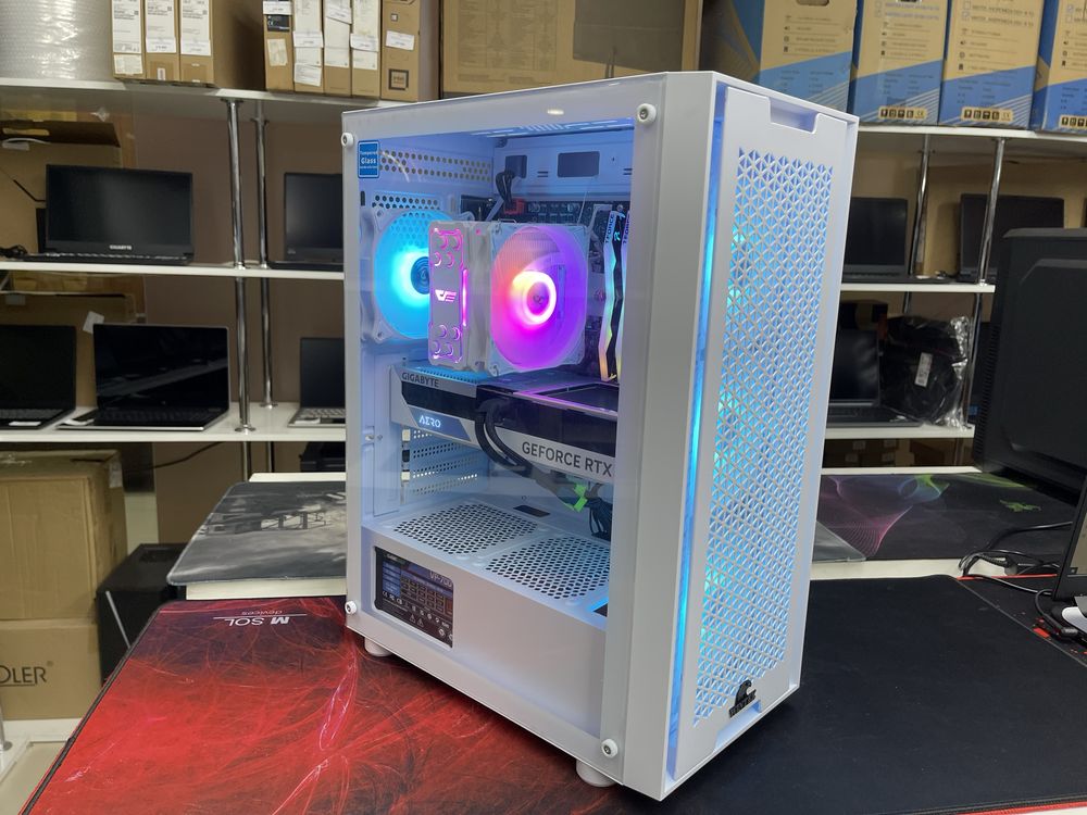 Мощный игровой системный блок-Core i5-14400F/16GB/SSD1TB/RTX4070-12GB