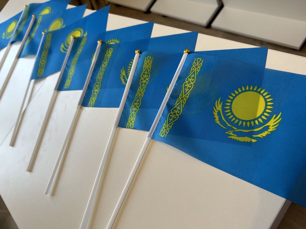 Новые флажки , флаг ,Казахстана