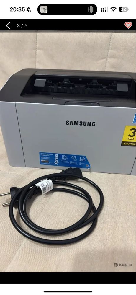 Принтер Samsung Xpress M2020 — лазерный, чёрно-белый
