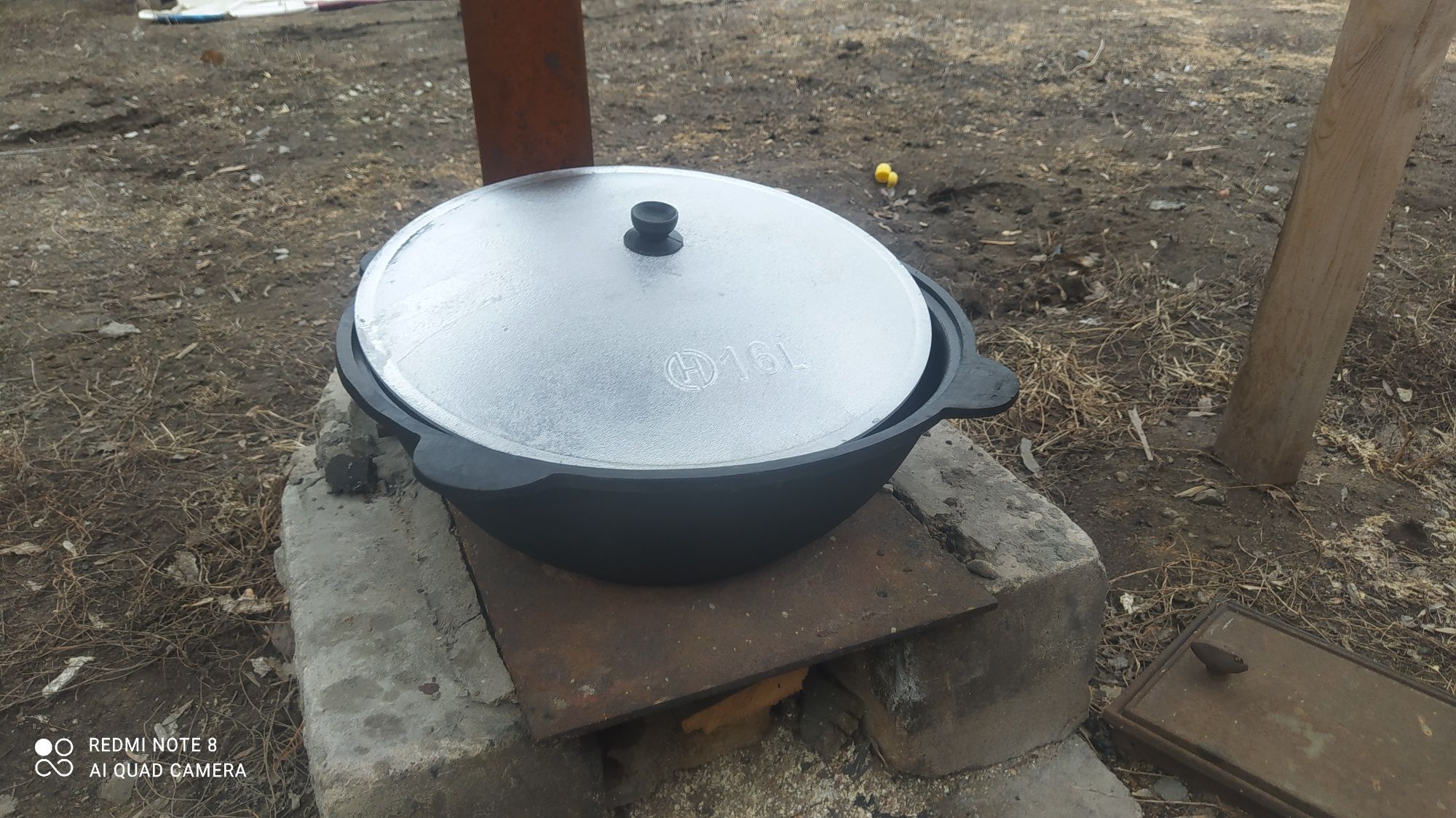 Продам новый чугунный казан на 16 литров