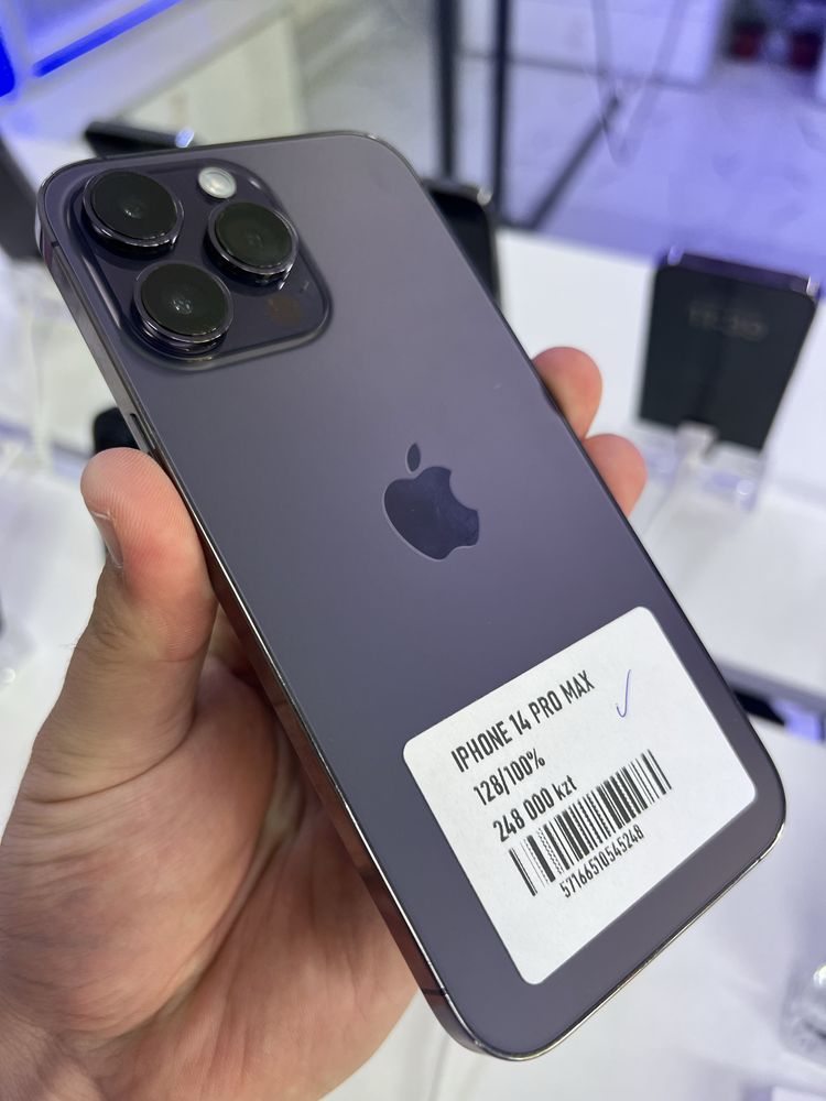 Iphone 14pro max 128gb 100%